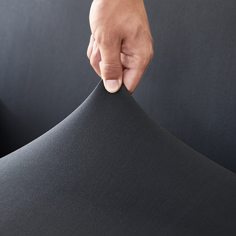 Современный чехол для дивана с нескользящей эластичной лентой, машинная стирка, изготовлен из 95% полиэстера и 5% спандекса. Совместим с различными размерами диванов, без печати, сшитое мастерство, вес ткани 100-120 г/м².