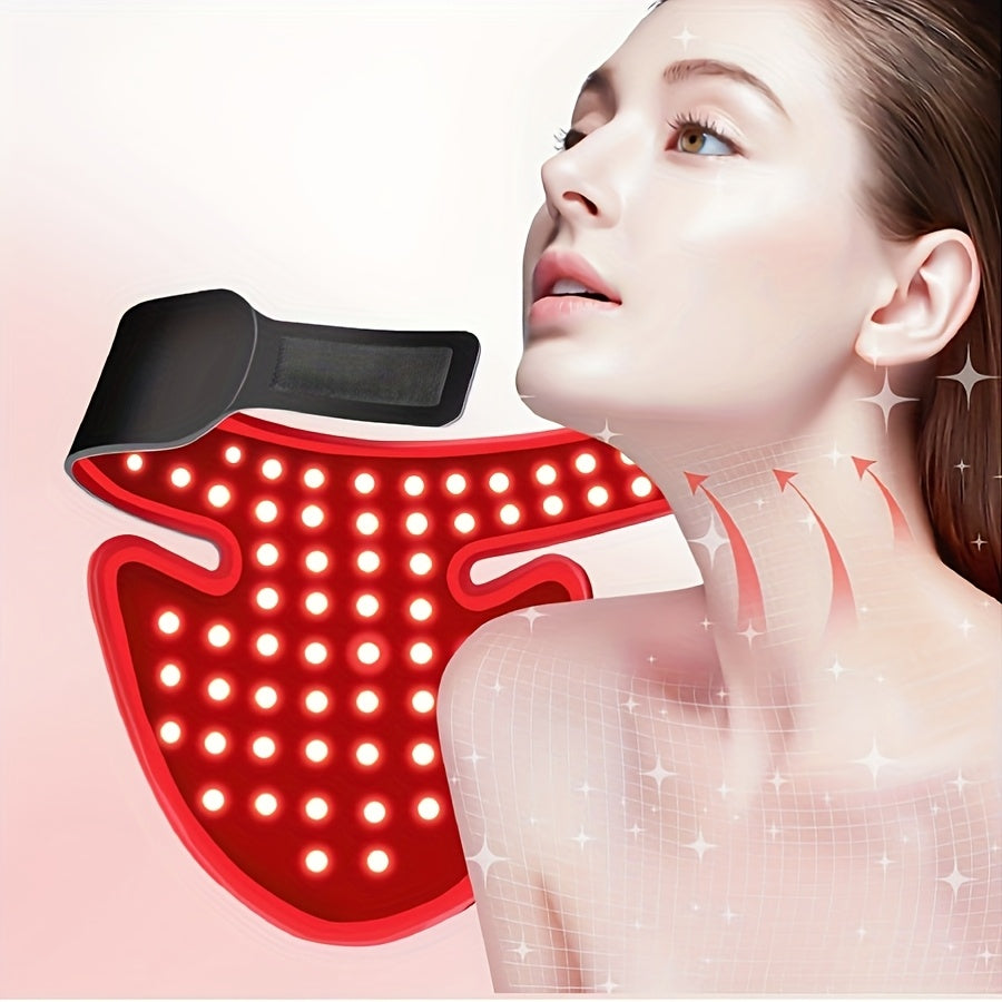 7 rangli o'zgaruvchan chiroqlarga ega LED bo'yin maskasi, USB orqali zaryadlanadigan, masofadan boshqarish, sozlanadigan tasma va maqsadli bo'yin dam olish uchun tuzilgan to'qimalar. Erkaklar va ayollar uchun ideal sovg'a, ko'p funksiyali bo'yin.