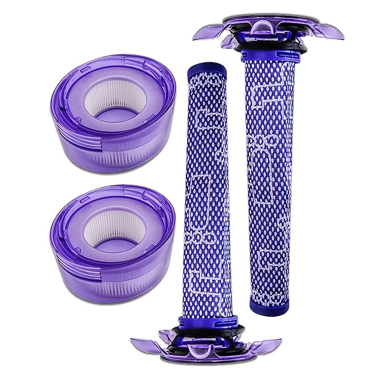 Dyson V8 FOCUS Matras Changyutgich Aksessuarlar To'plami Polyester Toladan Yasalgan Old va Orqa Filtr To'plamini o'z ichiga oladi.