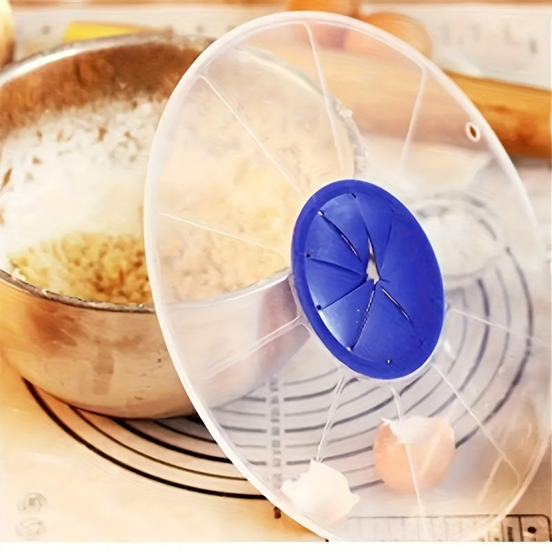 Round Kitchen Lid Reusable Splash-Proof Cover for Food Storage and Organization