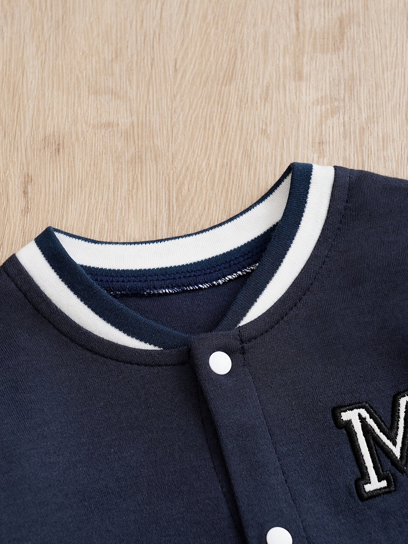 Детские мальчики хлопковая бейсбольная майка весна осень повседневная цветная блоковая вязка с длинным рукавом