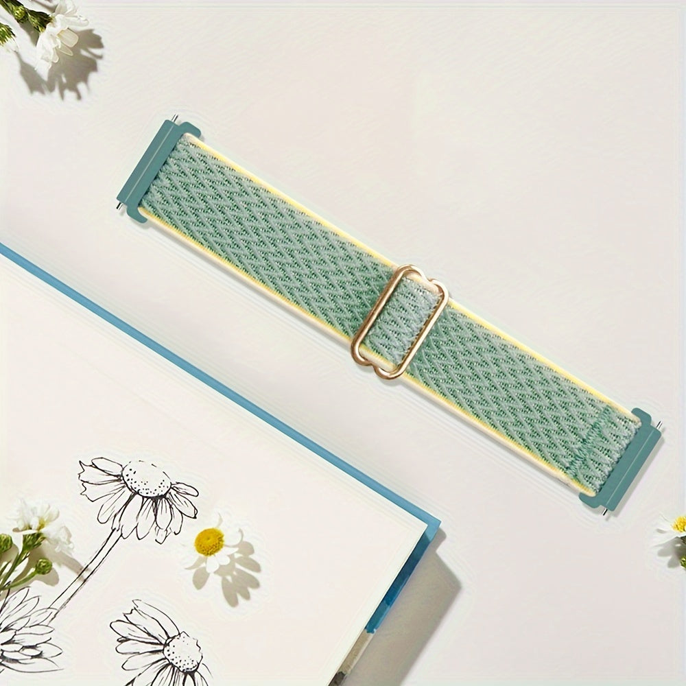 20-22mm bilak uchun nylon tasma, suvga chidamli, batareyasiz, qopqoq va halqa yopilishi.