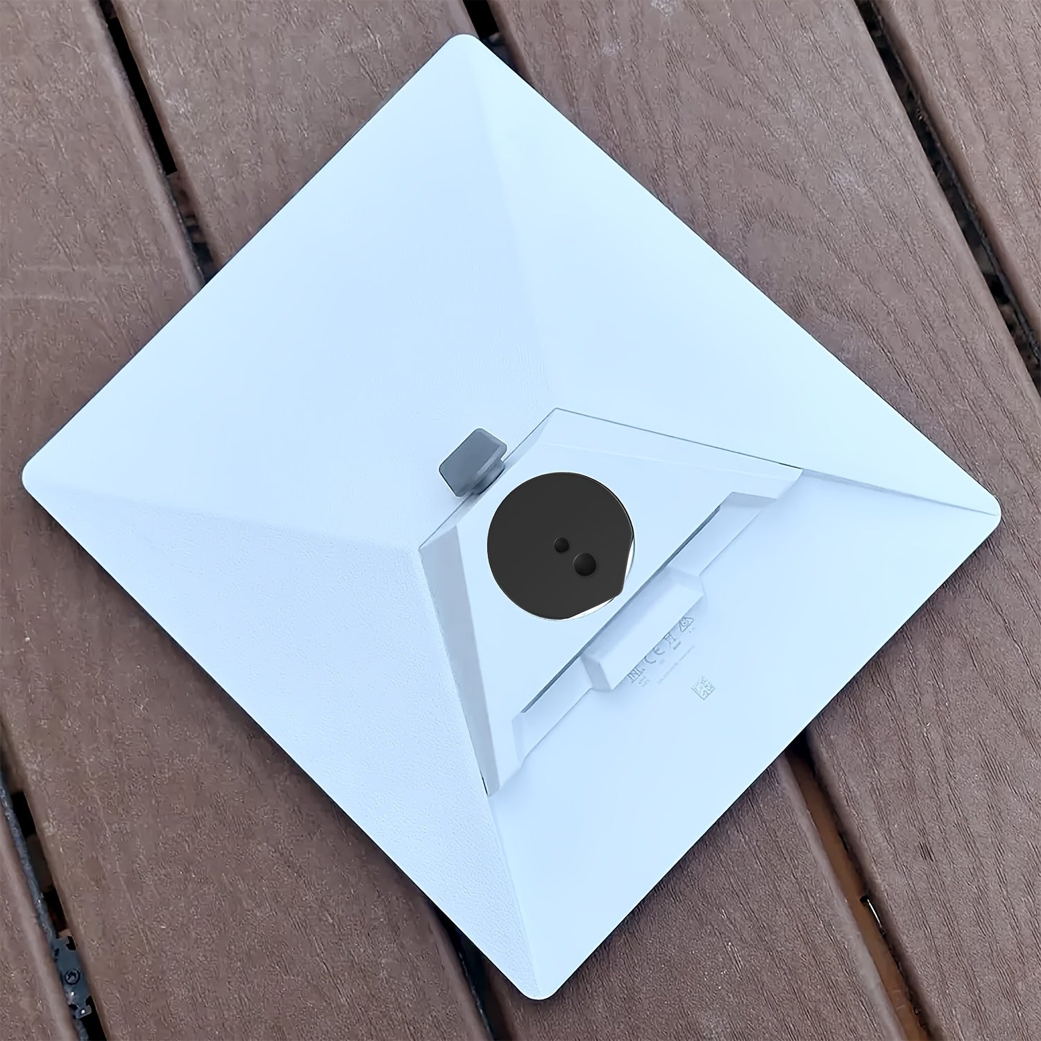 Adaptador de montaje en trípode de aleación de aluminio negro para uso en vehículo 1/4-20 y 3/8-20 roscado