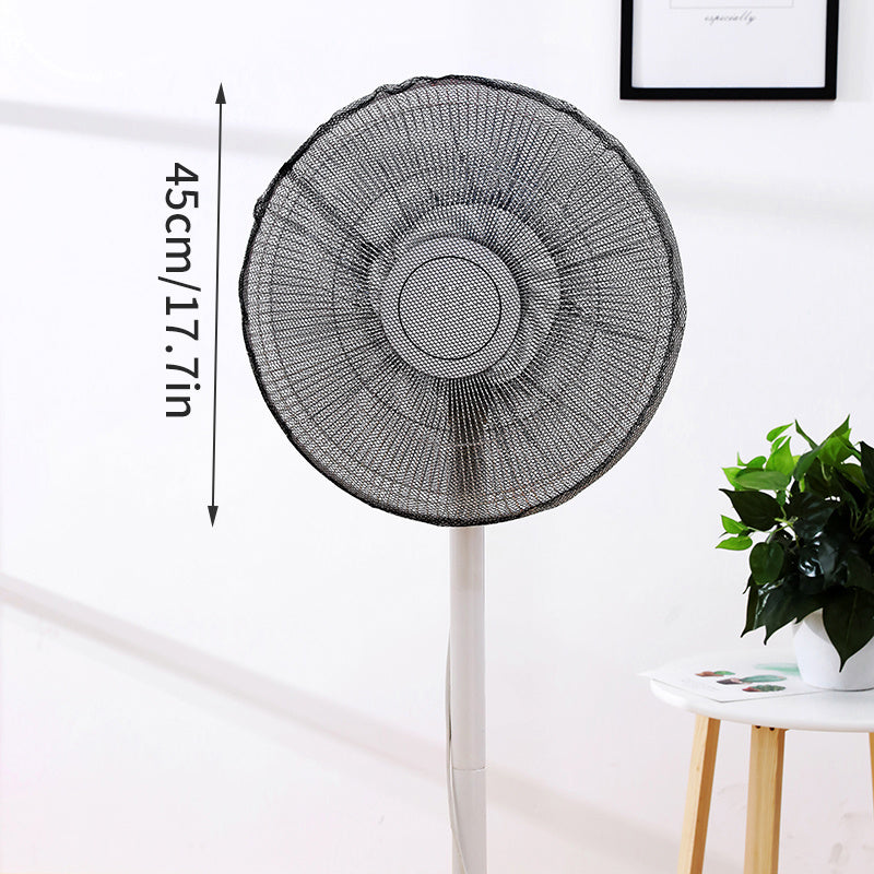 Household Floor Fan Cover Cartoon Hand Design Anti-Pinch Safety Protector