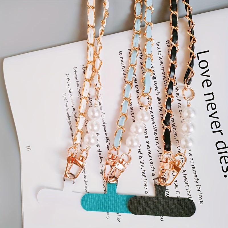 Длинный ремешок-ремень для мобильного телефона через плечо для женщин, запасная цепочка