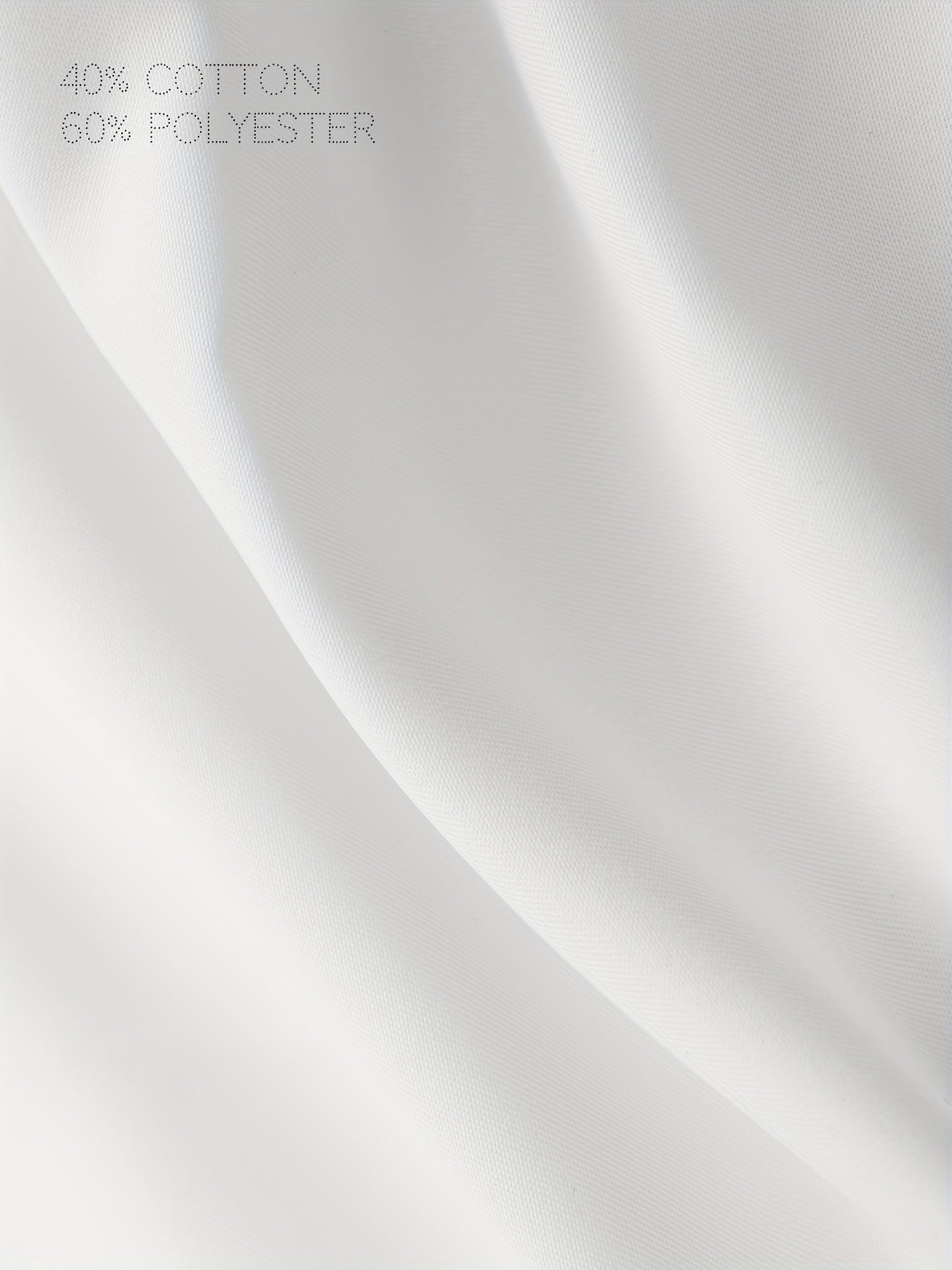 CAPUTO Erkaklar uchun Katta O'lchamdagi Rasmiy Ko'ylak - Bir Rangli, Uzoq Yengli, Qiyshaymasdan Biznes Tugmachali Ko'ylak, Yengil Yaka bilan