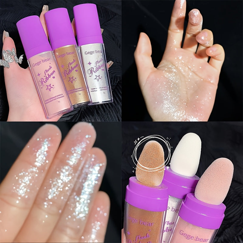 High Gloss Glitter Body and Face Brightening Powder for Bridal and Stage