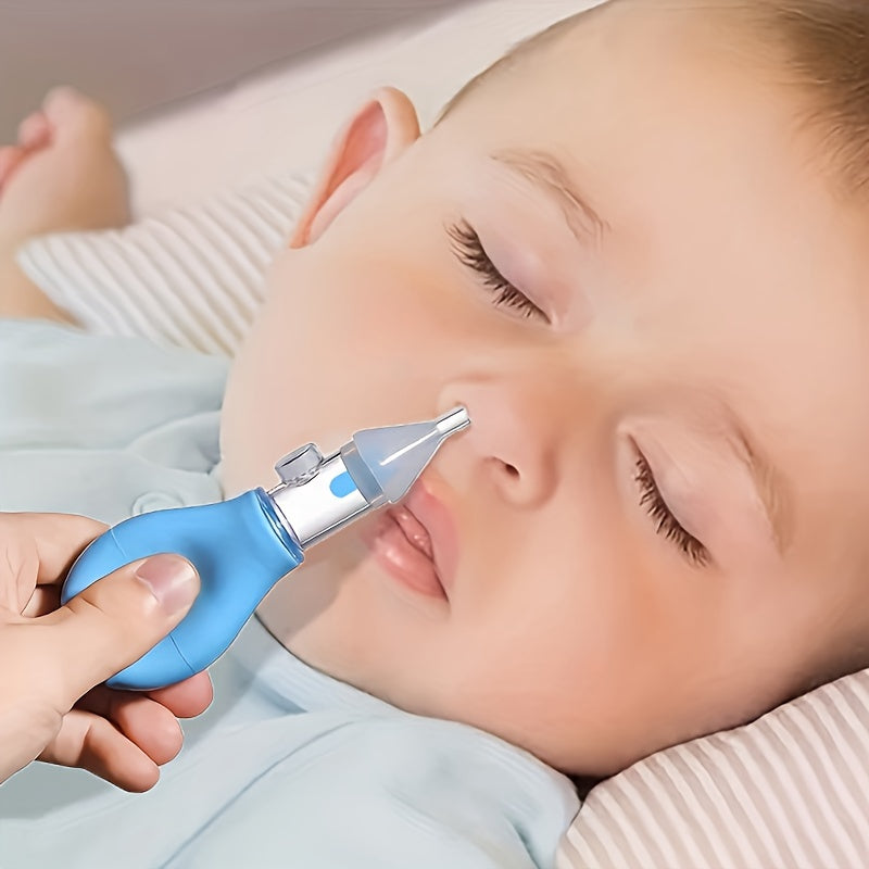 Baby Nasal Aspirator Silicone Pump Snot Cleaner for Newborns