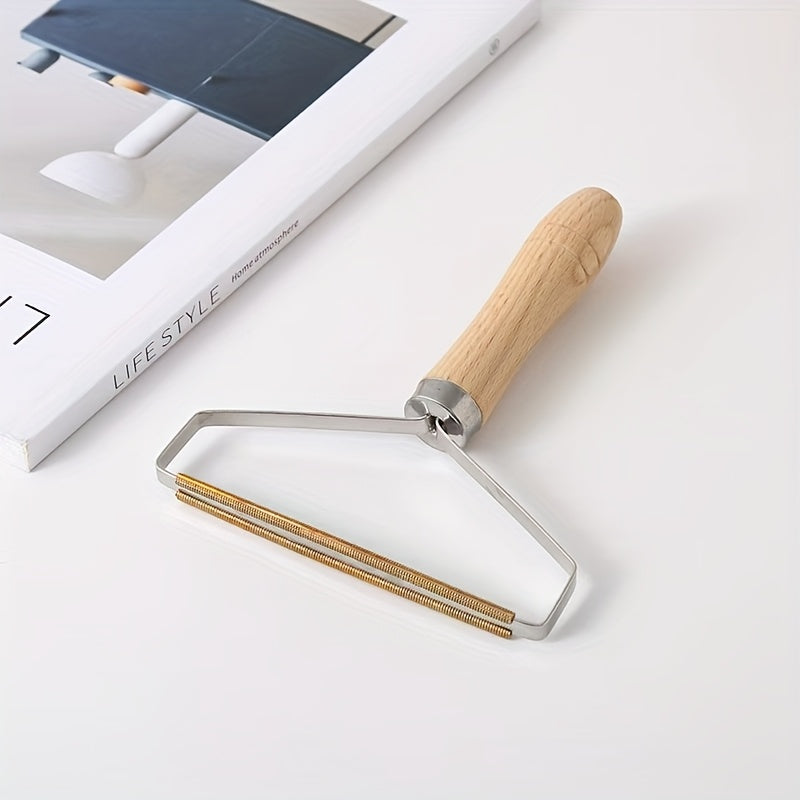 Non-Electric Plastic Handle Lint Remover for Clothing and Wool Coats