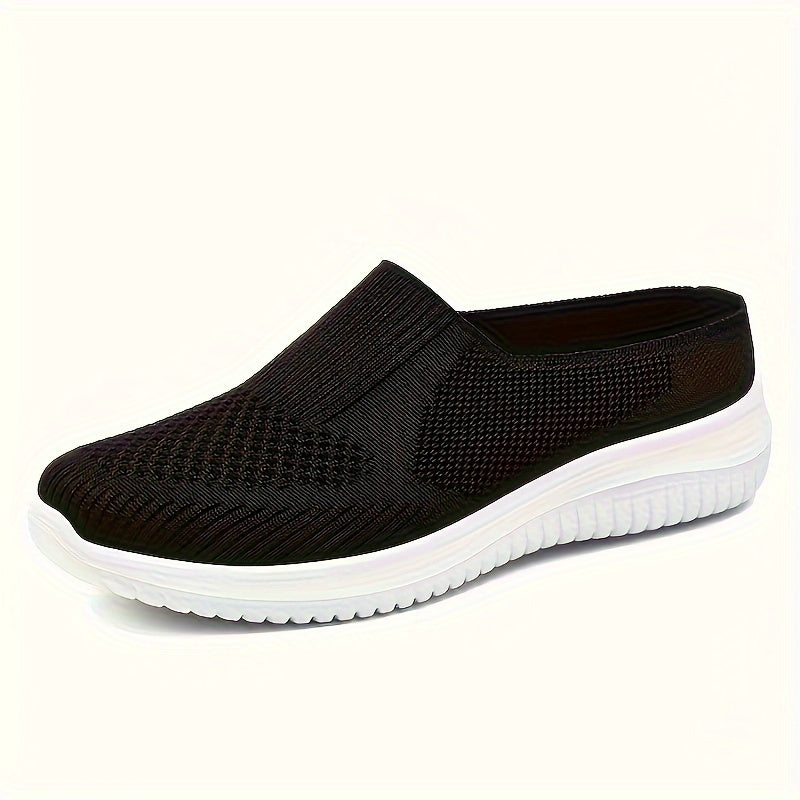 Women's Slip-On Loafers Breathable Fabric PU Sole Casual Spring Summer