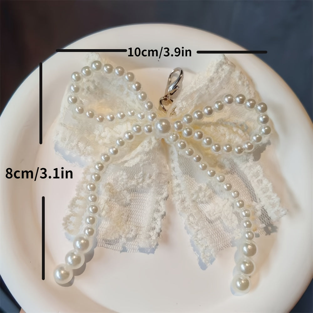 Ayollar uchun tasmali va kamonli poyafzal kliplar to'plami Oq tasmalar va lentalar bilan kamonlar