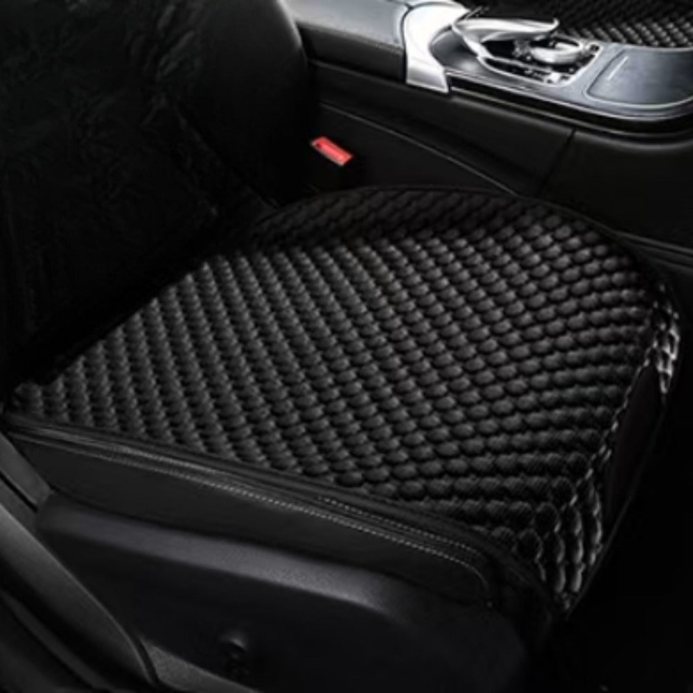 Black Ice Bean Car Seat Cushions Breathable Heat-Dissipating Cool 1/2/3 pcs