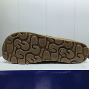 Zapatos casuales beige de mujer con suela transpirable y diseño de cuadros en slip-on de tejido suelto