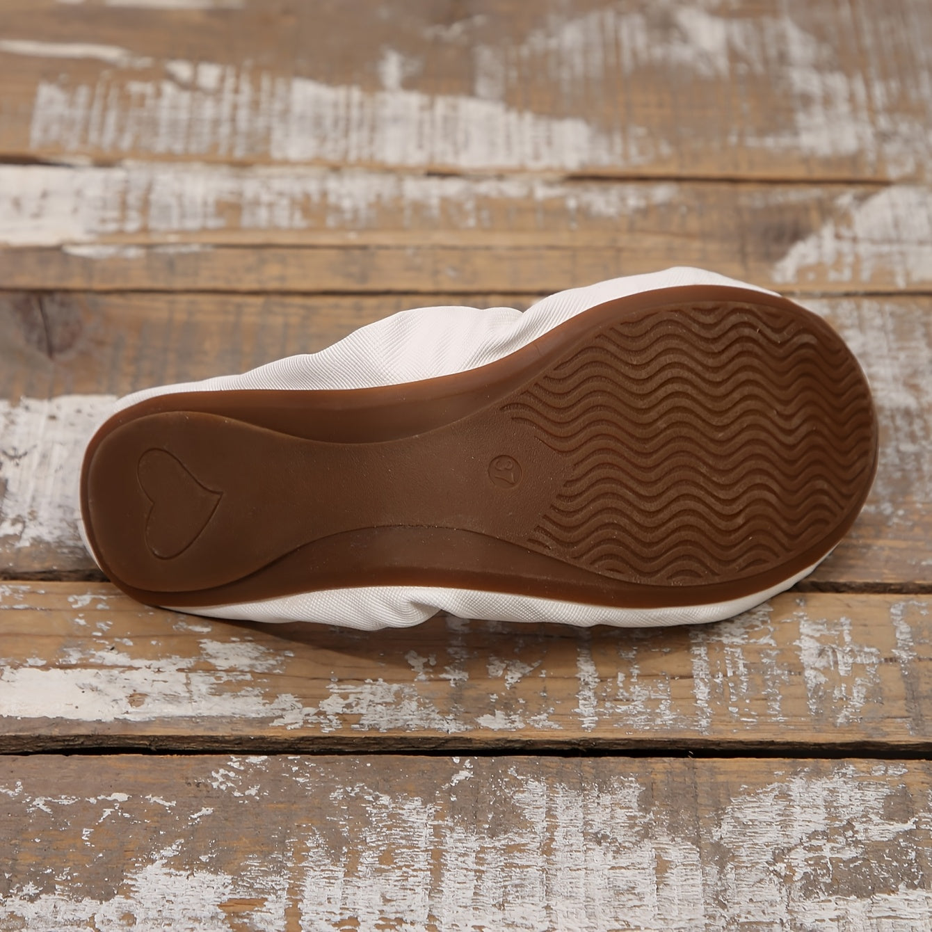 Zapatos de ballet para mujer flexibles antideslizantes sin cordones en blanco, negro, navy y gris