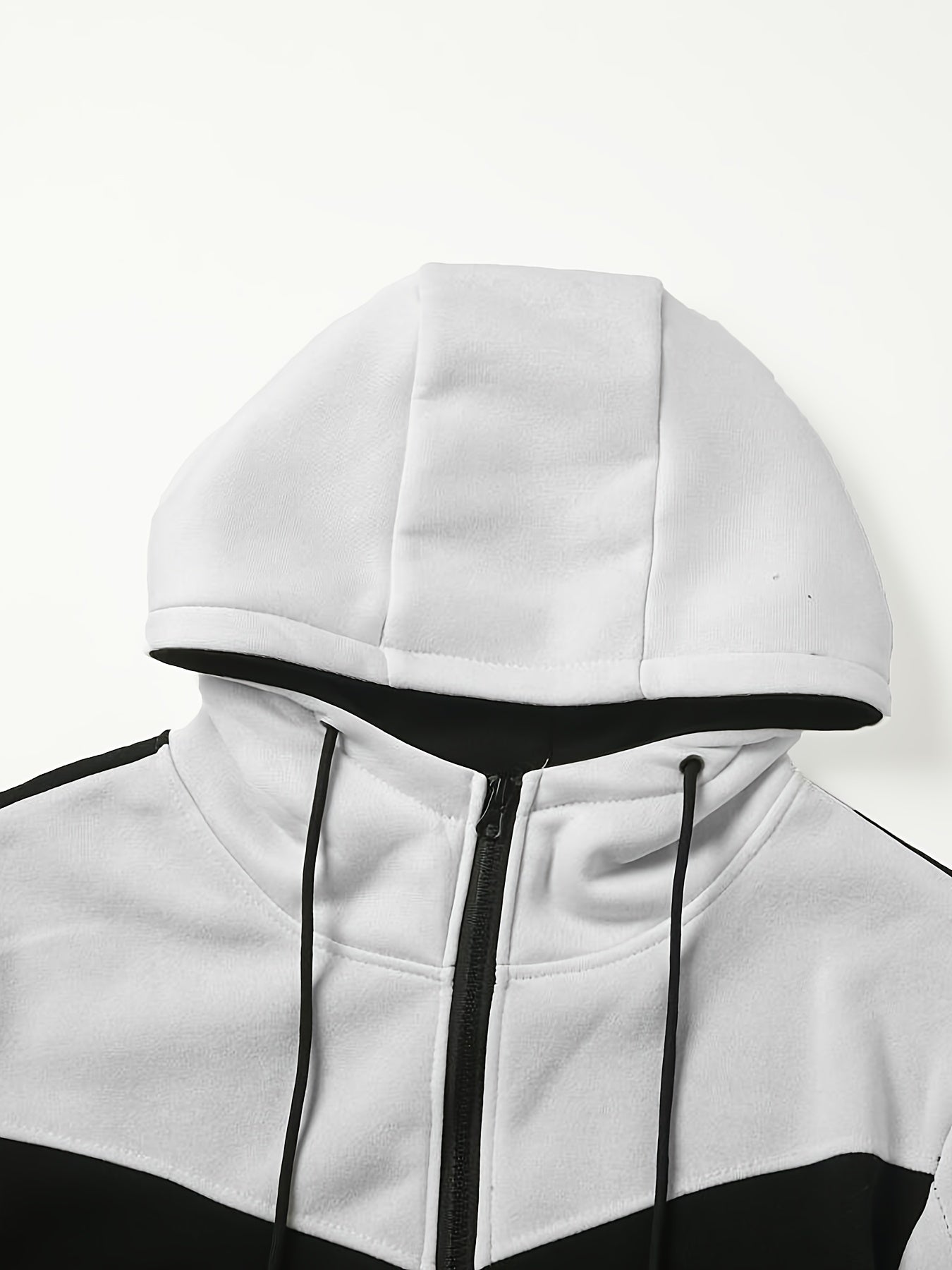 Conjunto deportivo de dos piezas para hombre, sudadera con capucha y joggers, ropa deportiva transpirable de poliéster para primavera y otoño