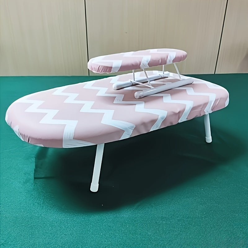 Mini Desktop Ironing Board with Sleeve, Compact, Portable, Stylish
