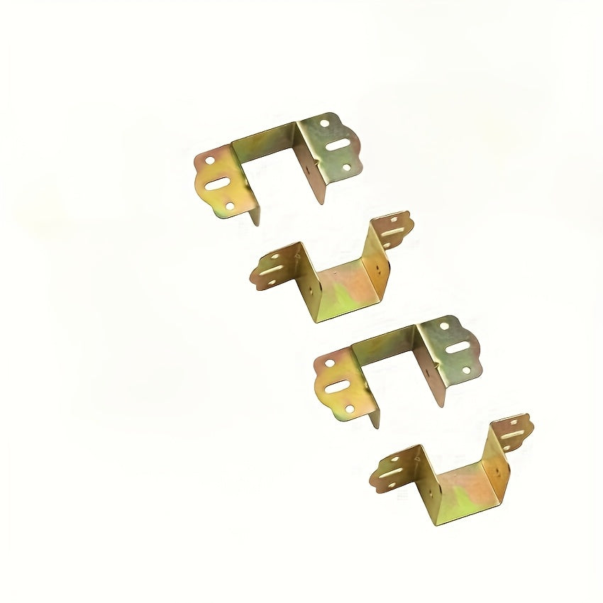 Sturdy Metal Bed Frame Brackets for Corner Joints and Wooden Furniture
