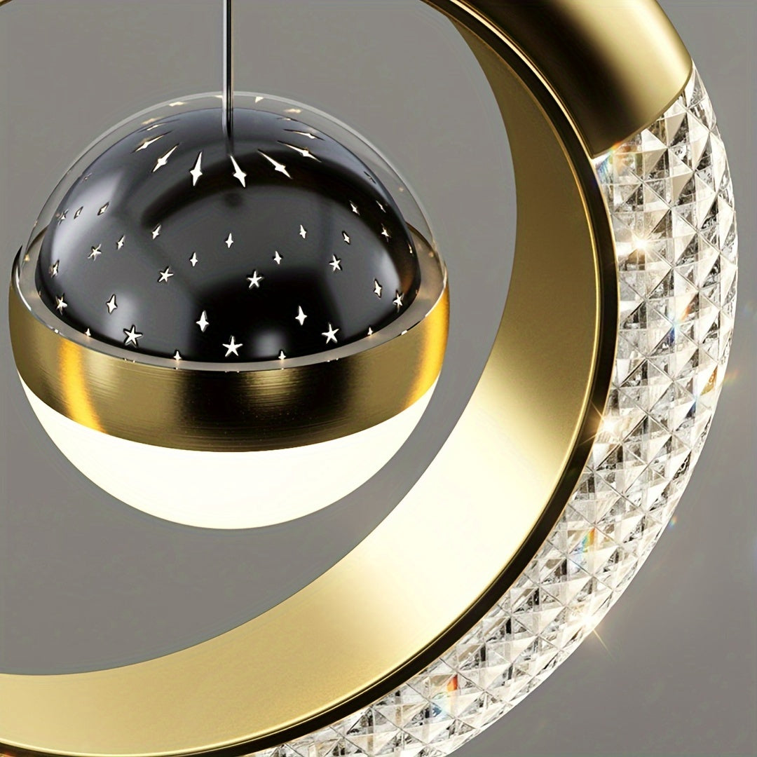 Yotoqxona yoki restoran uchun oddiy lyustra.