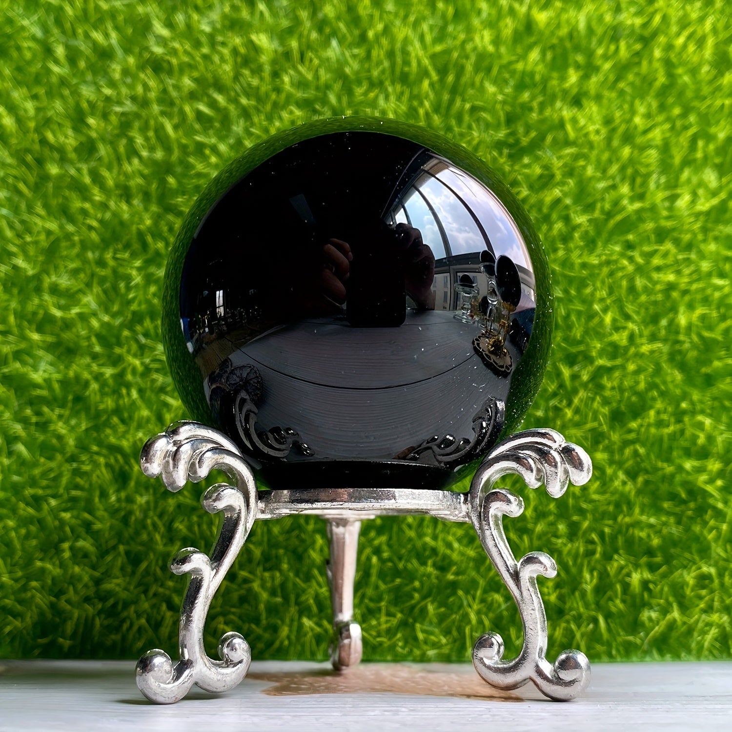 Uy bezaklari va sovgʻa gʻoyalari uchun qora obsidian kristall toʻplamlari