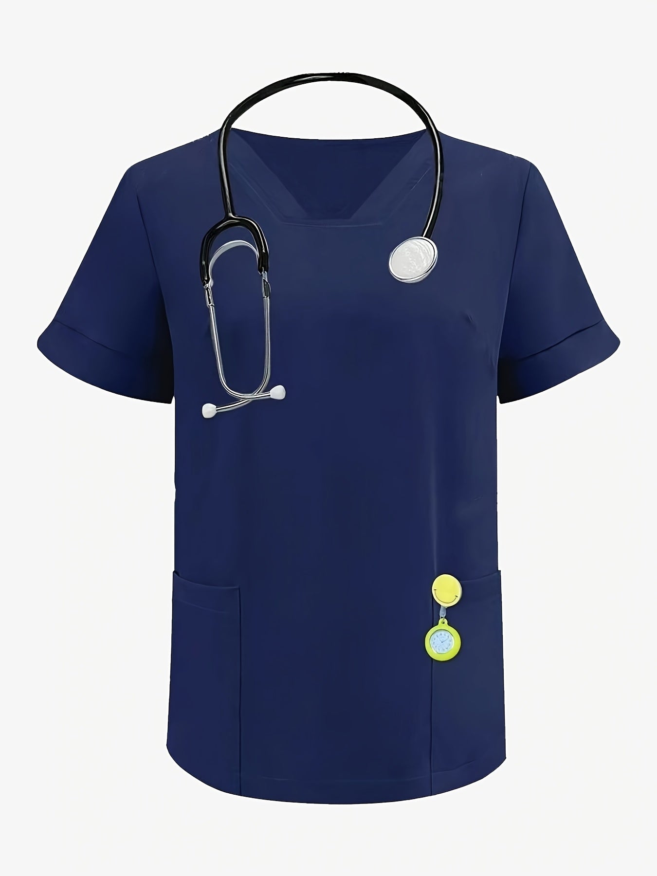 Uniformes médicos de secado rápido elástico para hombres y mujeres en hospitales y clínicas