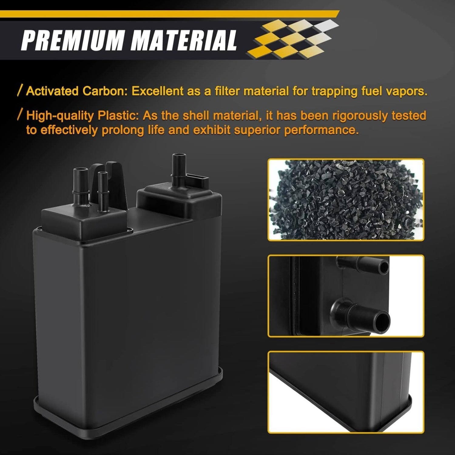 Запасной канистр для парового системы выбросов газа для внедорожника и грузовика