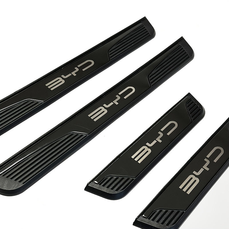 4 Pack Stainless Steel Car Door Sill Protector for SUV Sedan Anti Scratch