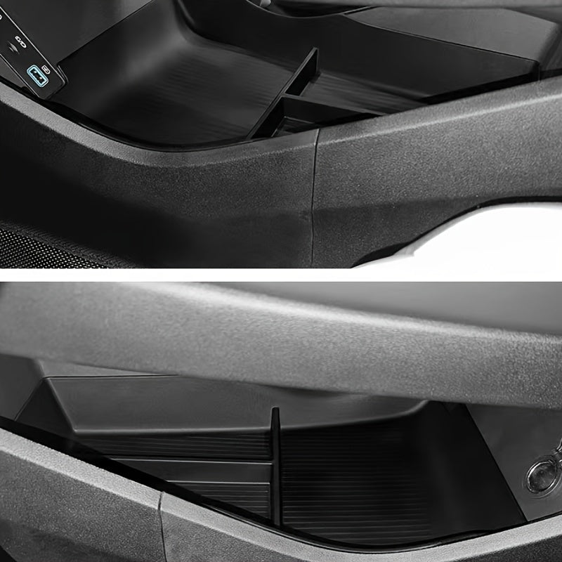 Universal Under-Dash Storage Box for Car Interior Organization