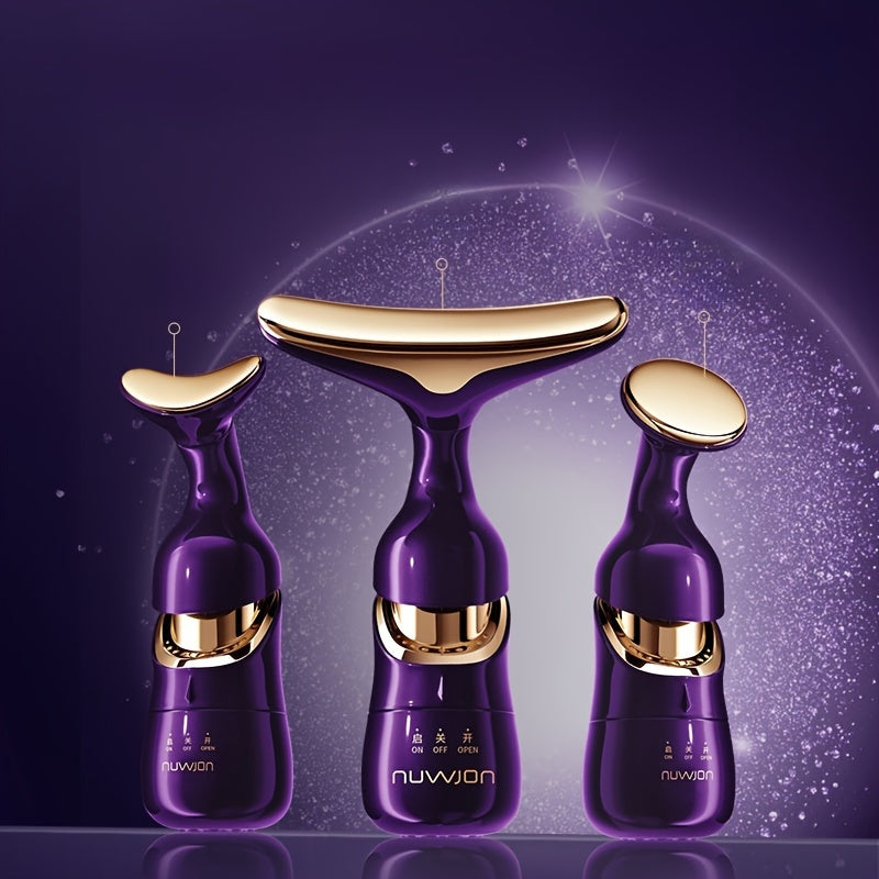 Yuz va ko'zlar uchun yuqori chastotali tebranishlarga ega yangi universal massaj mashinasi, terini parvarish qilish mahsulotlari bilan ishlatish uchun mo'ljallangan, ayollar uchun ideal sovg'a.