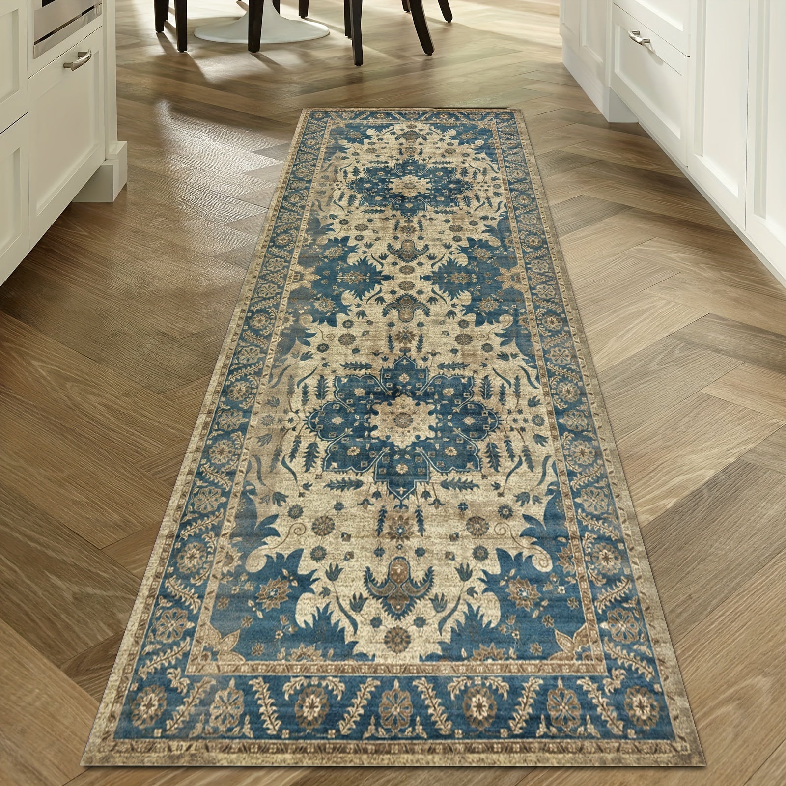 Коврик из искусственного кашемира, ковровая дорожка с длинной полосой для порога, коридора, дома или гостиницы в различных размерах: 31,5*70,87 дюймов, 31,5*94,49 дюймов, 31,5*118,11 дюймов (80*180 см, 80*240 см, 80*300 см)