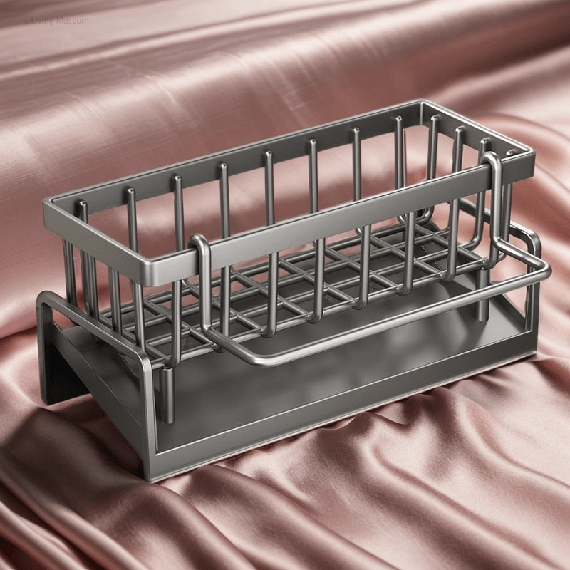 Organizador de plástico para fregadero de cocina para detergente, esponjas y cepillos