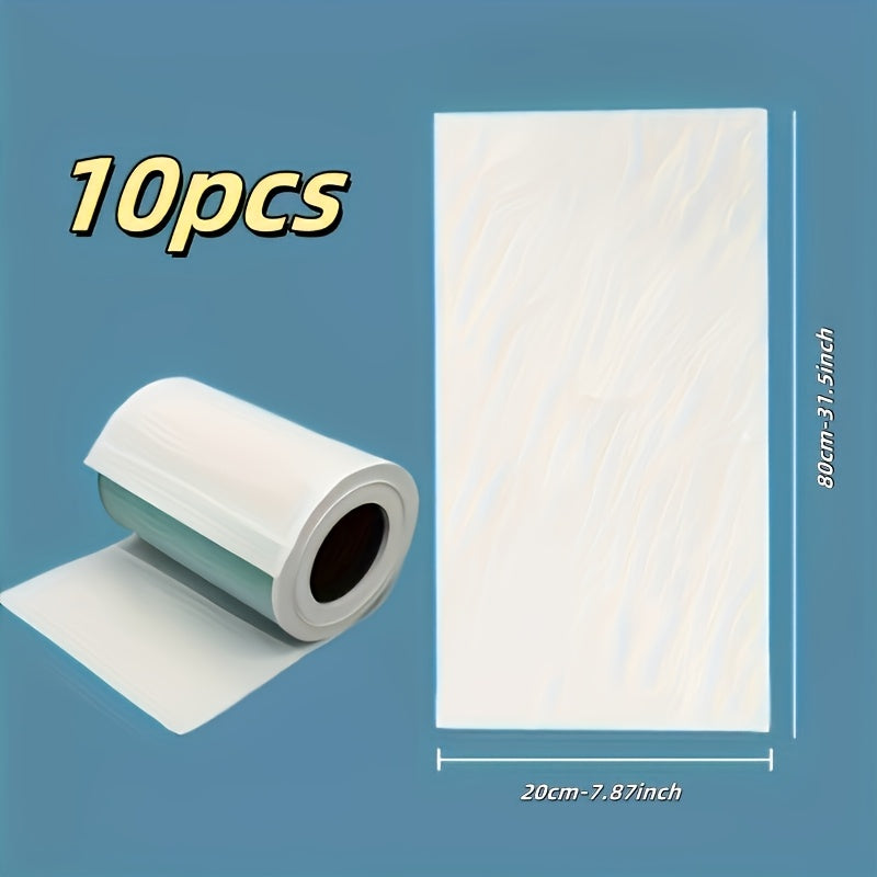 10 dona bitta foydalanish uchun statik konditsioner filtrlari, nafas oladigan mato, devorga o'rnatiladigan almashtirish