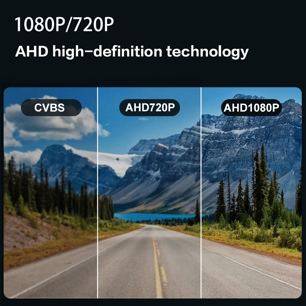 360° Surround Bird View Car Camera System with 1080P Night Vision and Wide Angle for Android Vehicles