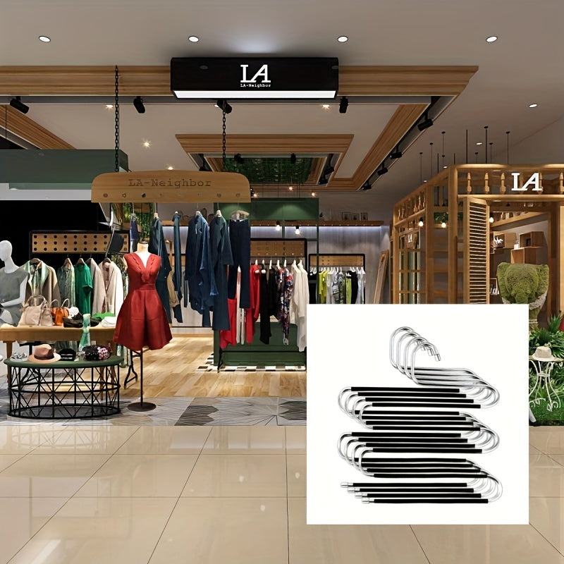 Uy uchun 5-qavatli zanglamaydigan po'latdan yasalgan, sirpanmaydigan shim kiyimlarini osadigan to'plam, 36.98cm