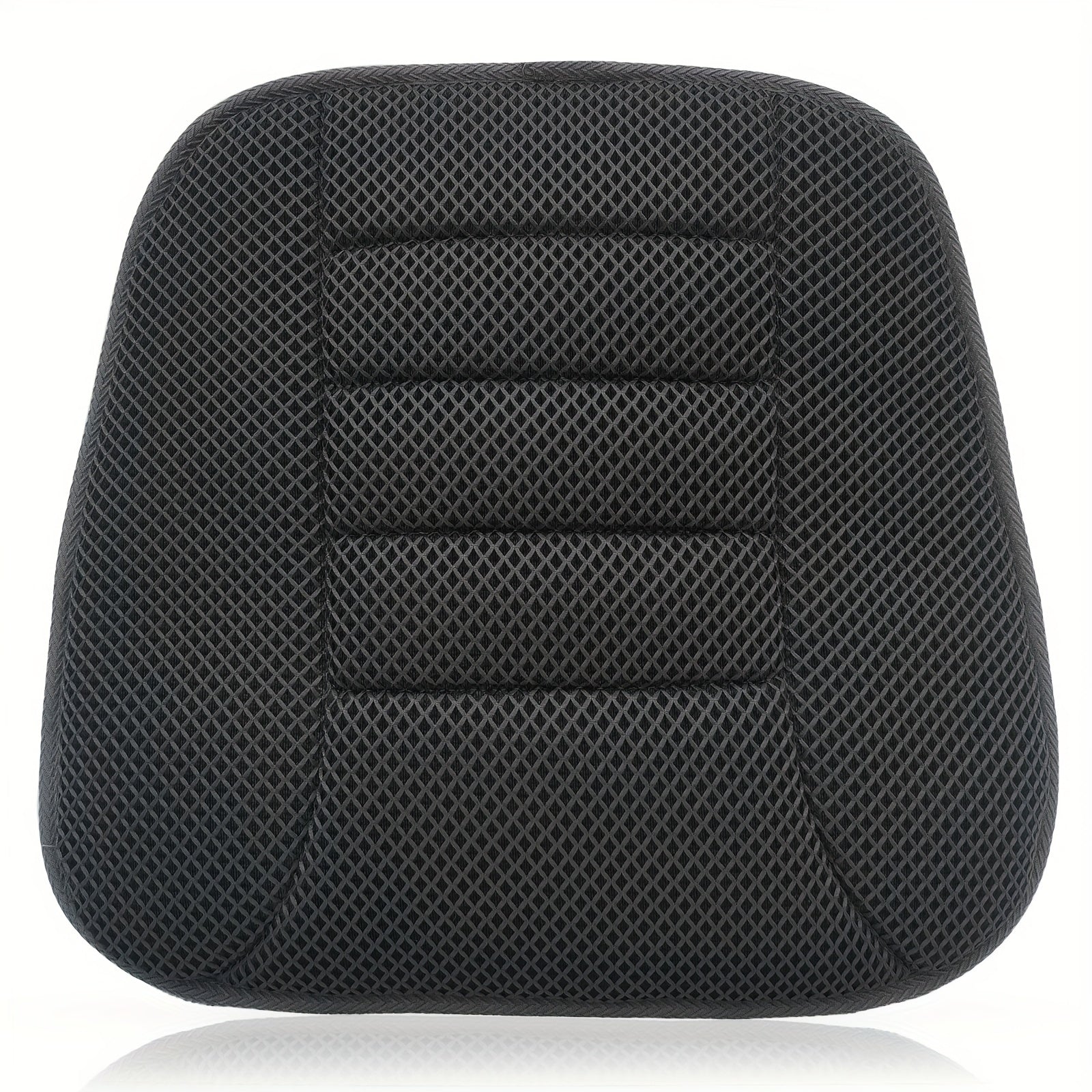 Car Seat Cushion Breathable 3D Mesh Non-Slip Polyester Black All-Season