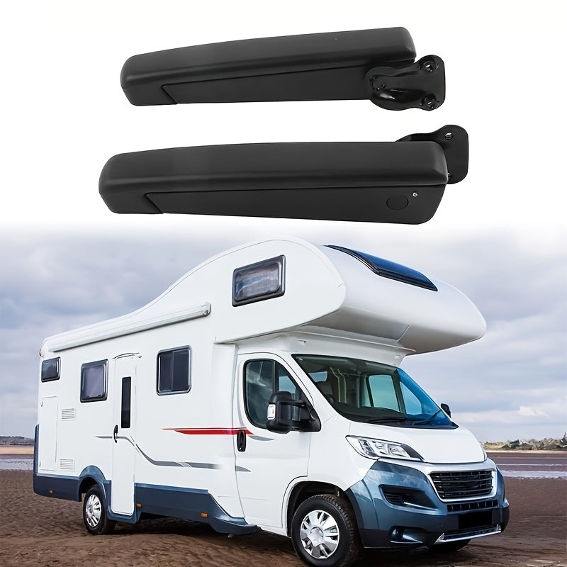 Universal Black Adjustable Car Seat Armrests Pair for Cars and Trucks