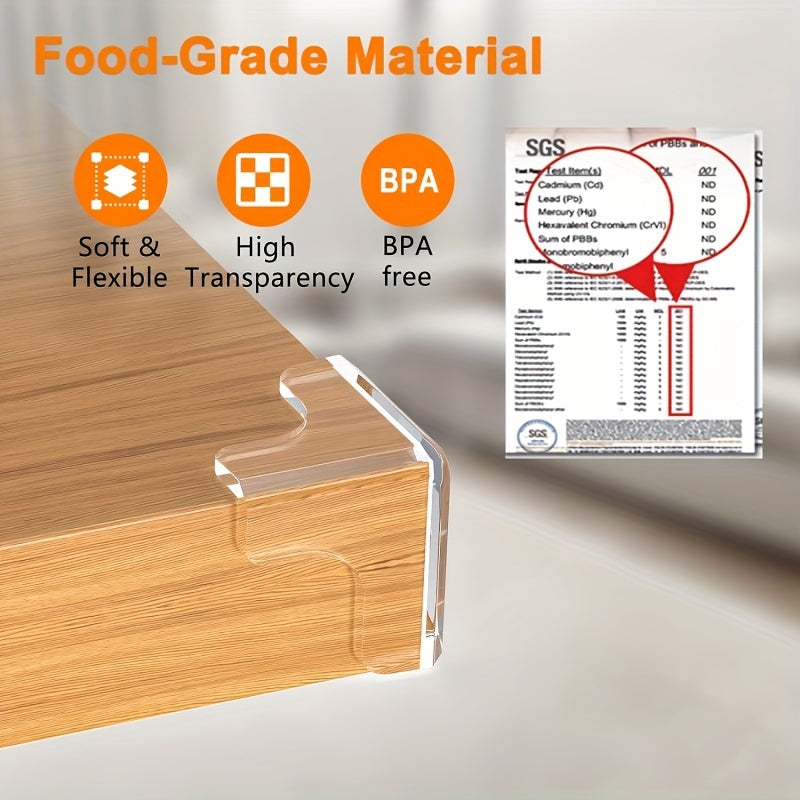 Clear Transparent Silicone Corner Protectors for Furniture Edges 4-16pcs