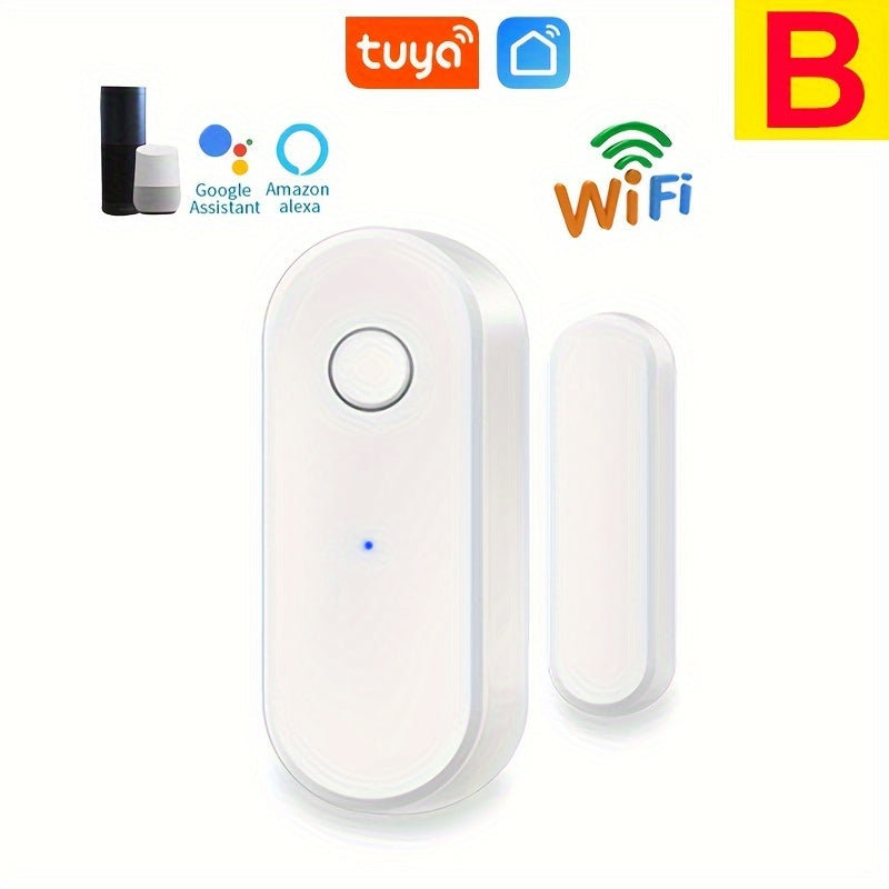 WiFi Door Window Sensor for Smart Home Compatible with Alexa and Google Assistant
