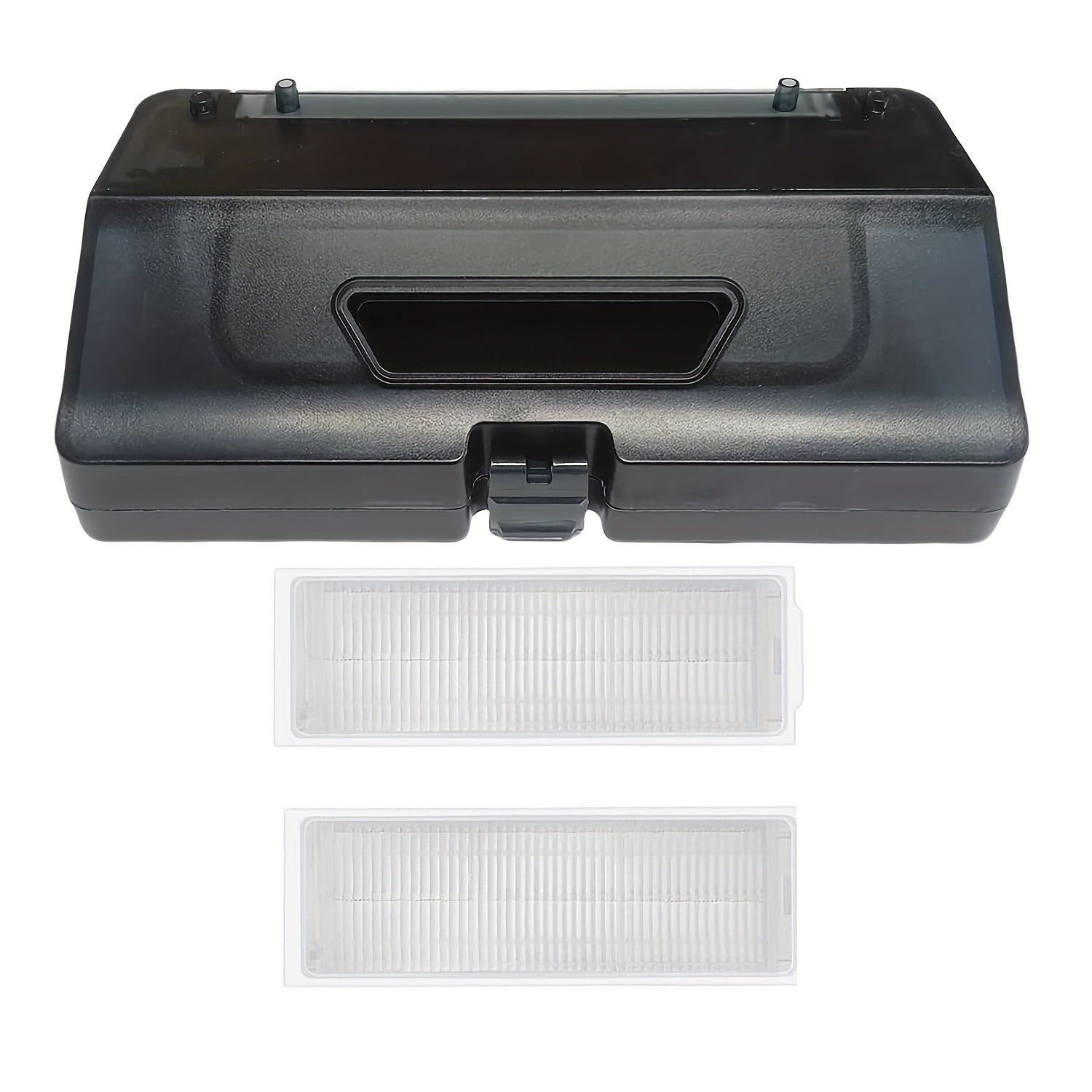 2-в-1 робот-пылесос с водяным баком и пылесборником, включает 2 фильтра. Совместим с различными моделями Xiaomi. Комплект замены включает 1 пылесборник и 2 HEPA-фильтра.