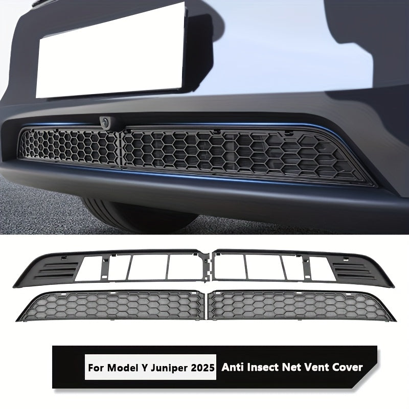 Car Front Bumper Mesh Cover for Tesla Model Y Insect Vent Protector