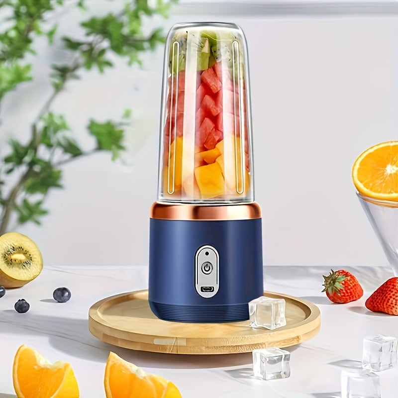 Portable USB Rechargeable Blender for Smoothies and Purees 2-Cup Capacity