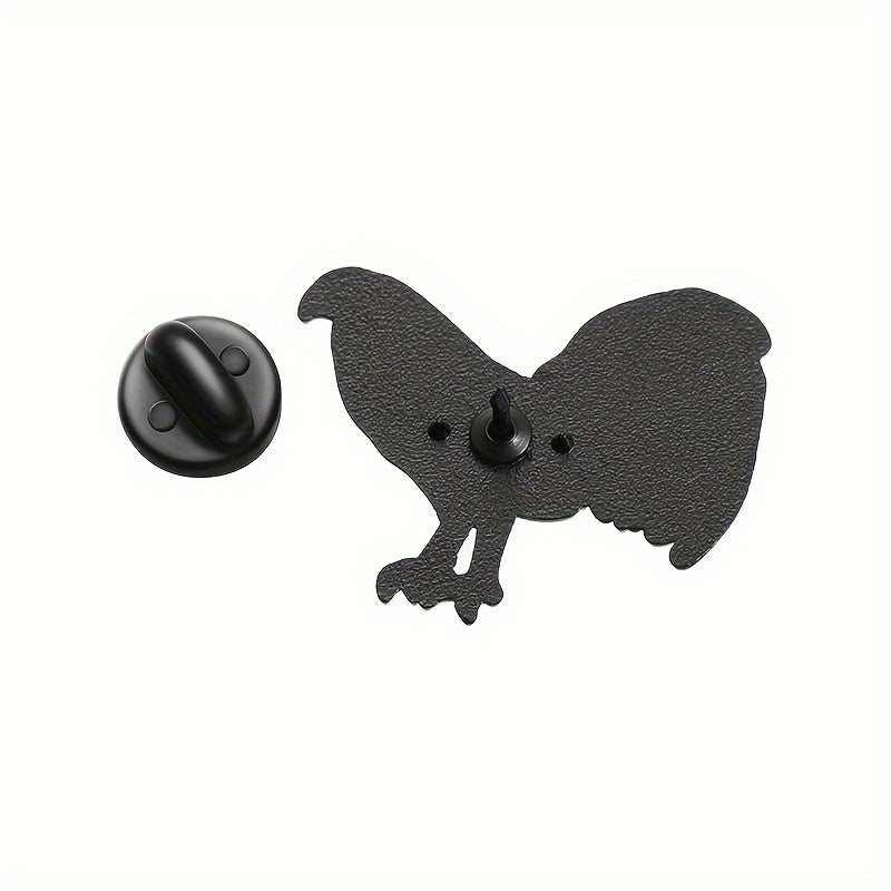 Metal Baseball Cap Pin Set with Mexican Eagle Skull and Chicken Patterns for Hat Decoration