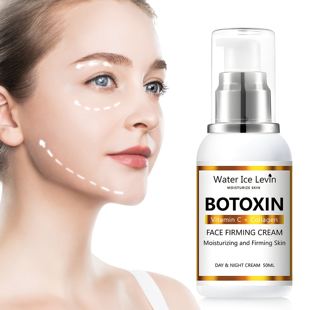 Ayollar uchun yuzni qattiqlashtiruvchi kreem, namlantiruvchi, yengil bej, poralarni kamaytiruvchi