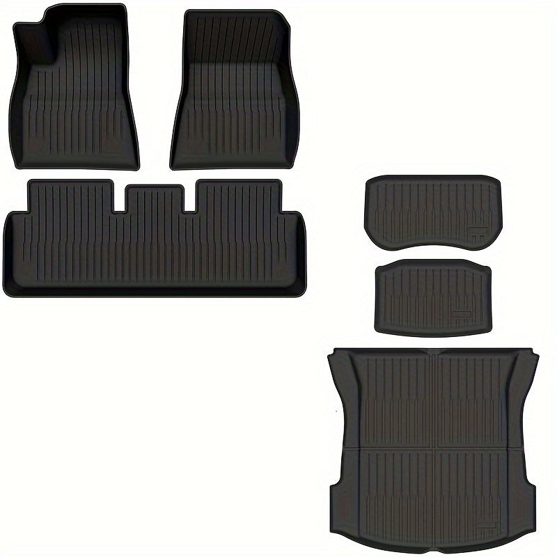 Universal TPE Floor Mats for Tesla Model 3 All Weather Durable Cover