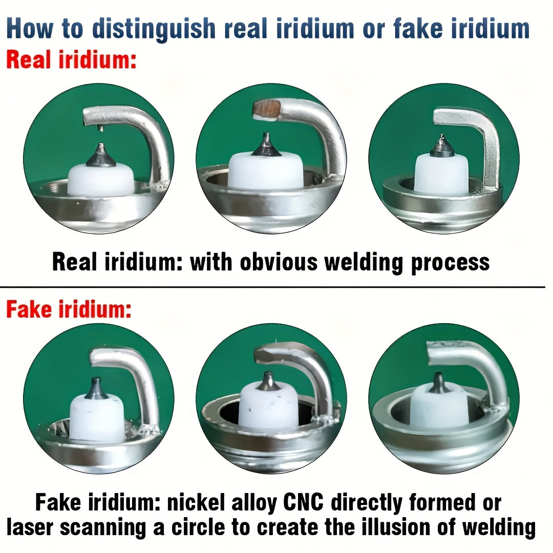 4 Pack Iridium Power Spark Plugs For Vehicles, High Performance Durable