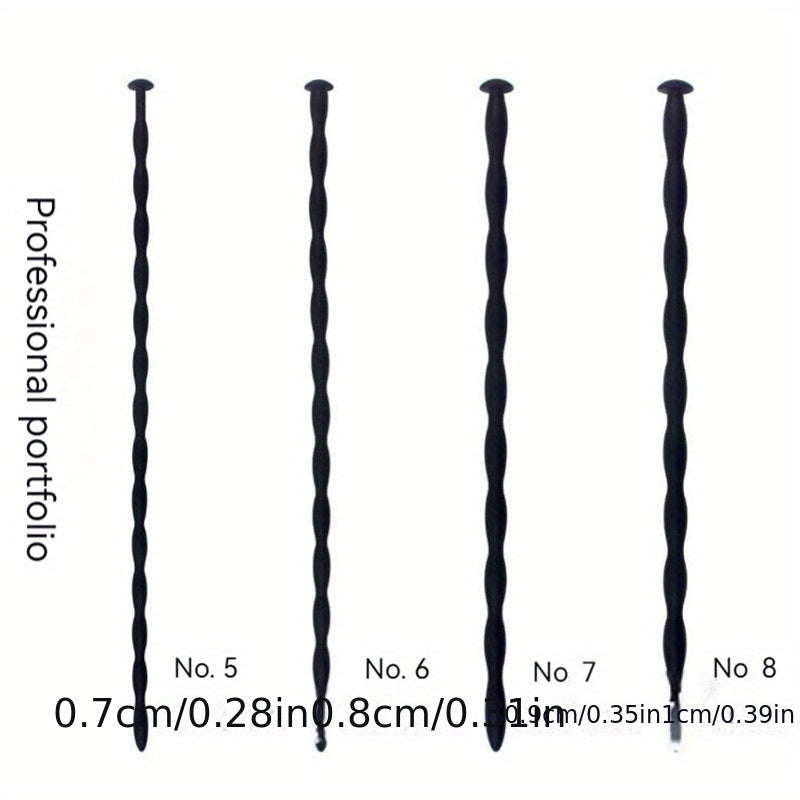 Erkaklar uchun Silikon Bead Ot Ko'zli Qalam Stimulyatsiya Qiluvchi Tashvishlantiruvchi Sex O'yinchoqi