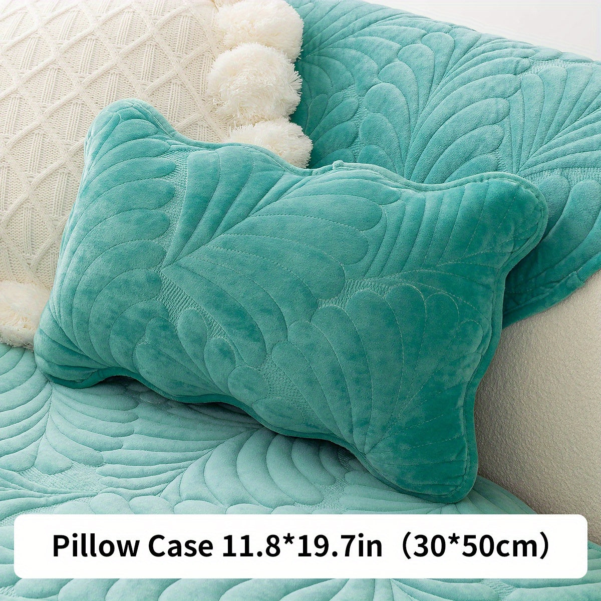 Короткий плюшевый чехол для дивана на все сезоны, идеально подходит для домашнего декора в спальне, офисе или гостиной. Исключает спинку, подлокотники и наволочку.