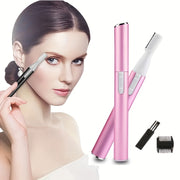 Recortadora personal eléctrica para rostro unisex con cuchillas lavables