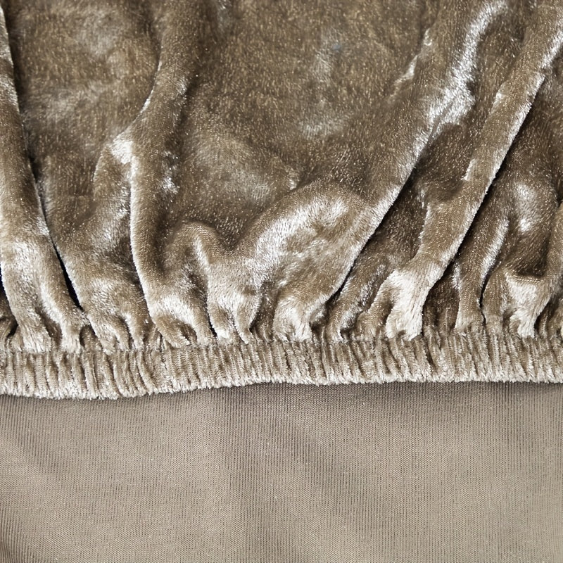 Velvet Dining Chair Slipcovers Protect and Add Elegance