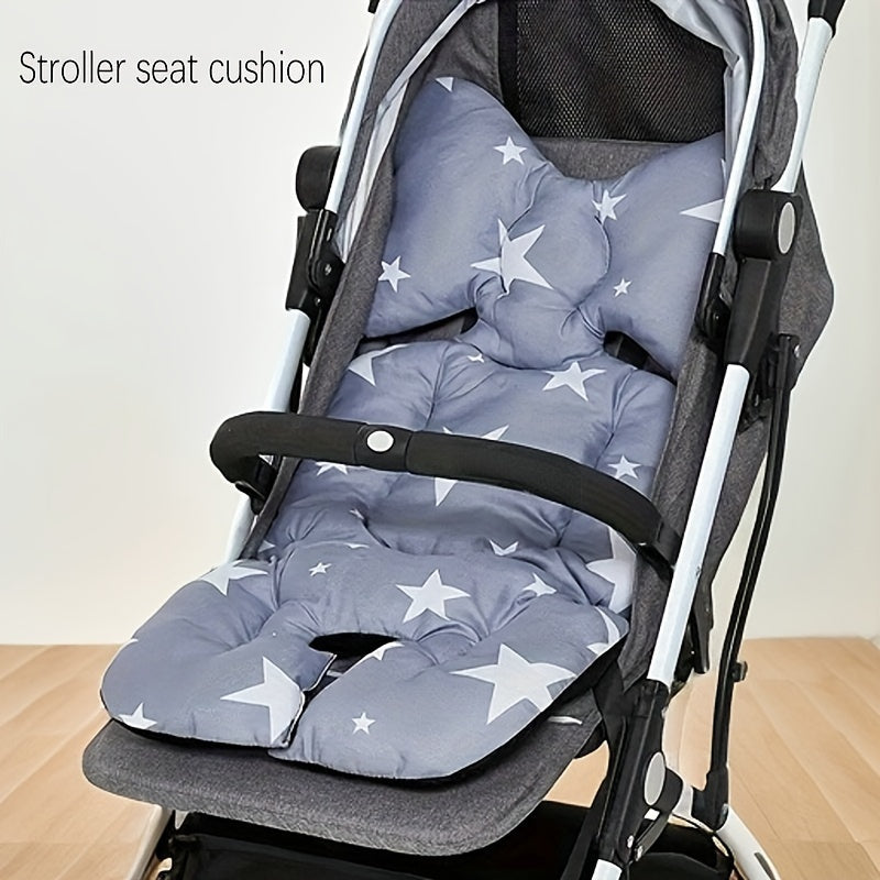 Cotton Stroller Cushion for Winter Comfort Soft Baby Stroller Pad for Cold Weather