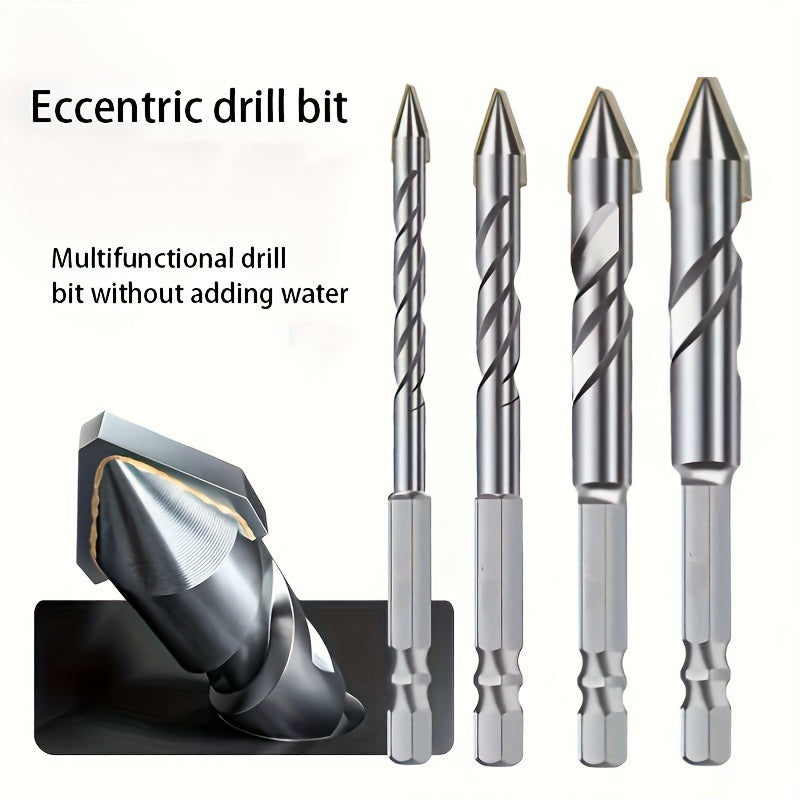 Kafel, beton, shisha, yog'och va metall uchun innovatsion quruq burg'ulash bit.